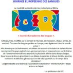 LNDB JEL langues journée européenne des langues