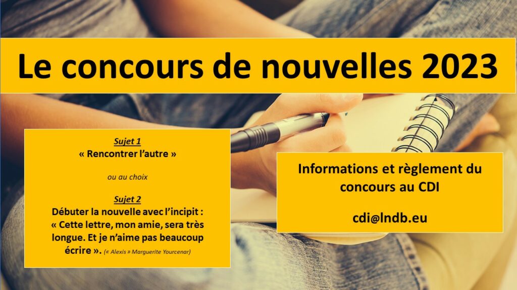 Nous félicitons les gagnants de ce concours