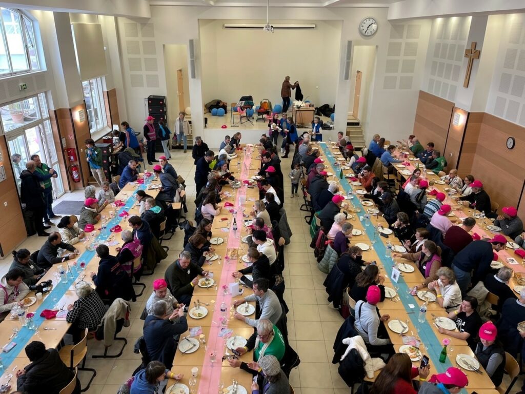 le Lycée Notre-Dame de Boulogne a accueilli le banquet organisé par l’association Fratello