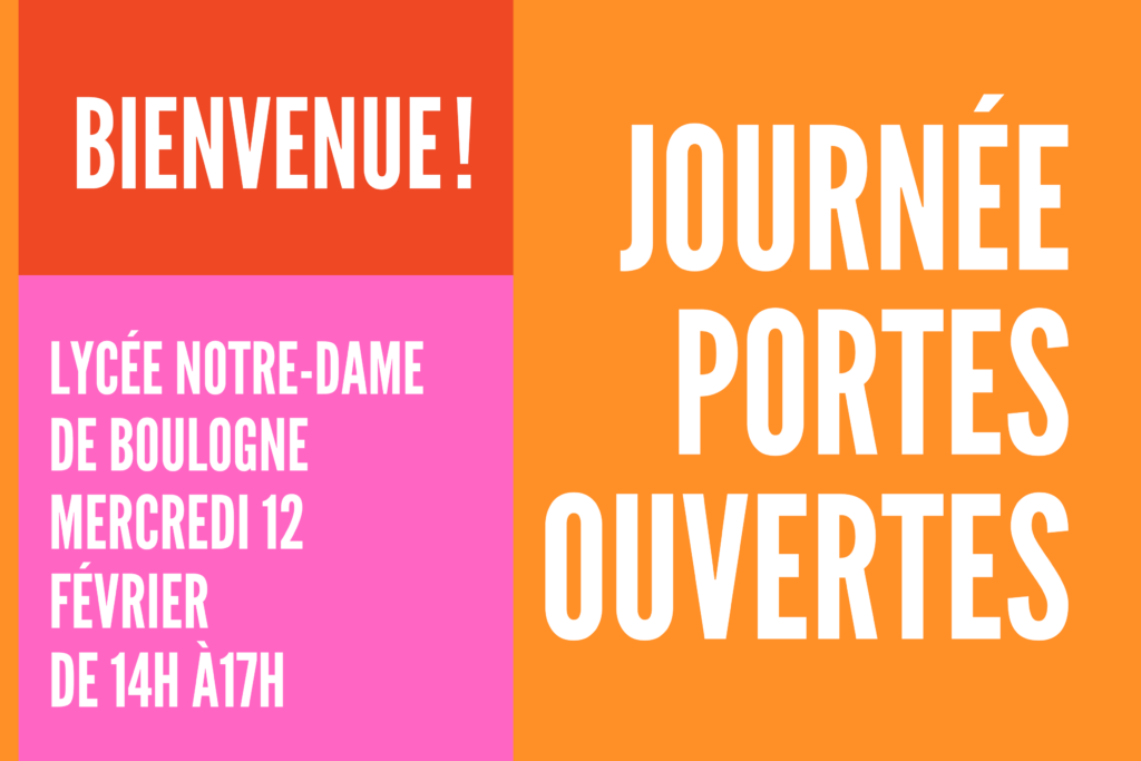 Journée Portes Ouvertes le 12 février