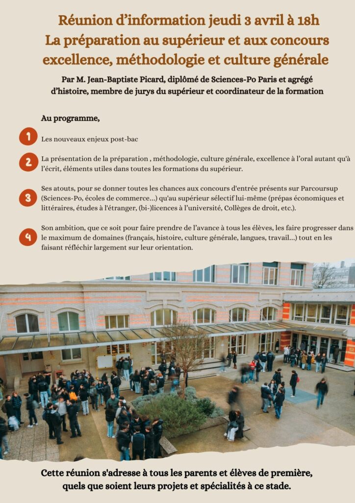 Préparation au supérieur et aux concours