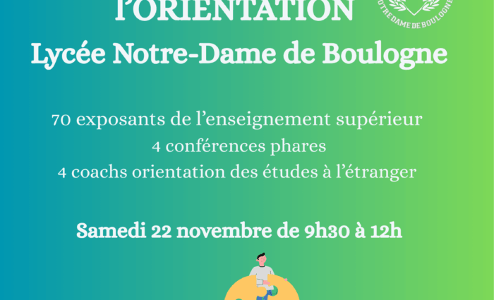 affiche forum orientation