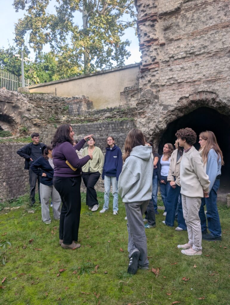 Sortie pour les élèves de latin